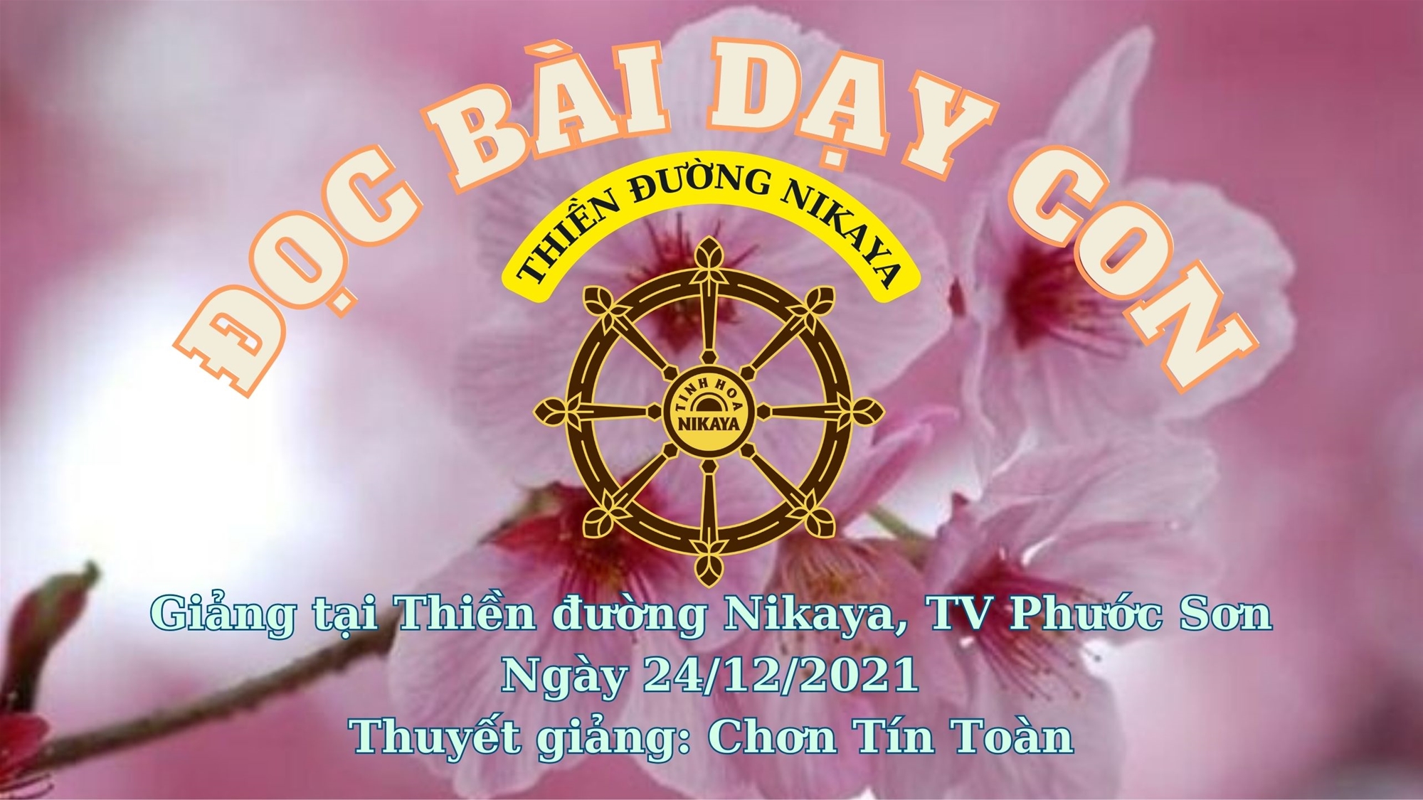 84_ ĐỌC BÀI DẠY CON_ CHƠN TÍN TOÀN
