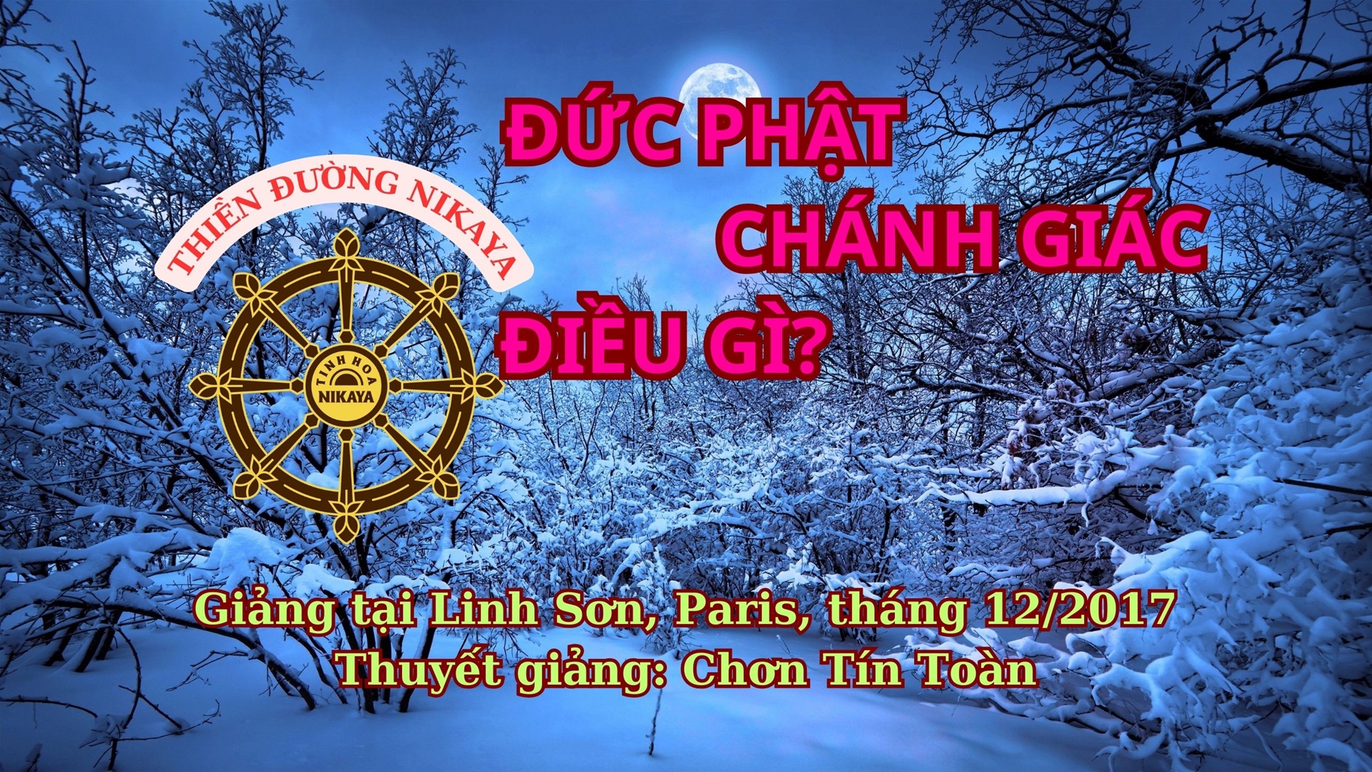 50_ ĐỨC PHẬT CHÁNH GIÁC ĐIỀU GÌ_ CHƠN TÍN TOÀN