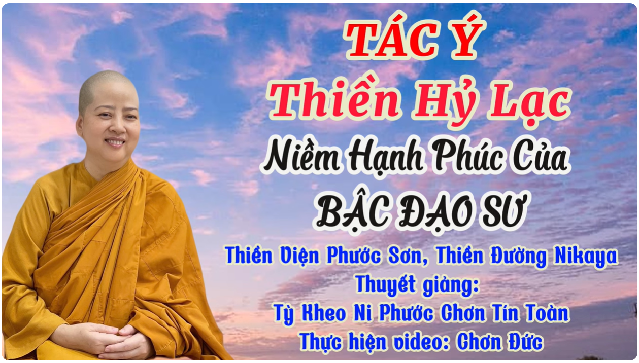 THIỀN TÁC Ý HỶ LẠC_ CHƠN TÍN TOÀN