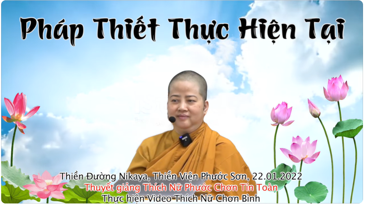 PHÁP THIẾT THỰC HIỆN TẠI_ CHƠN TÍN TOÀN