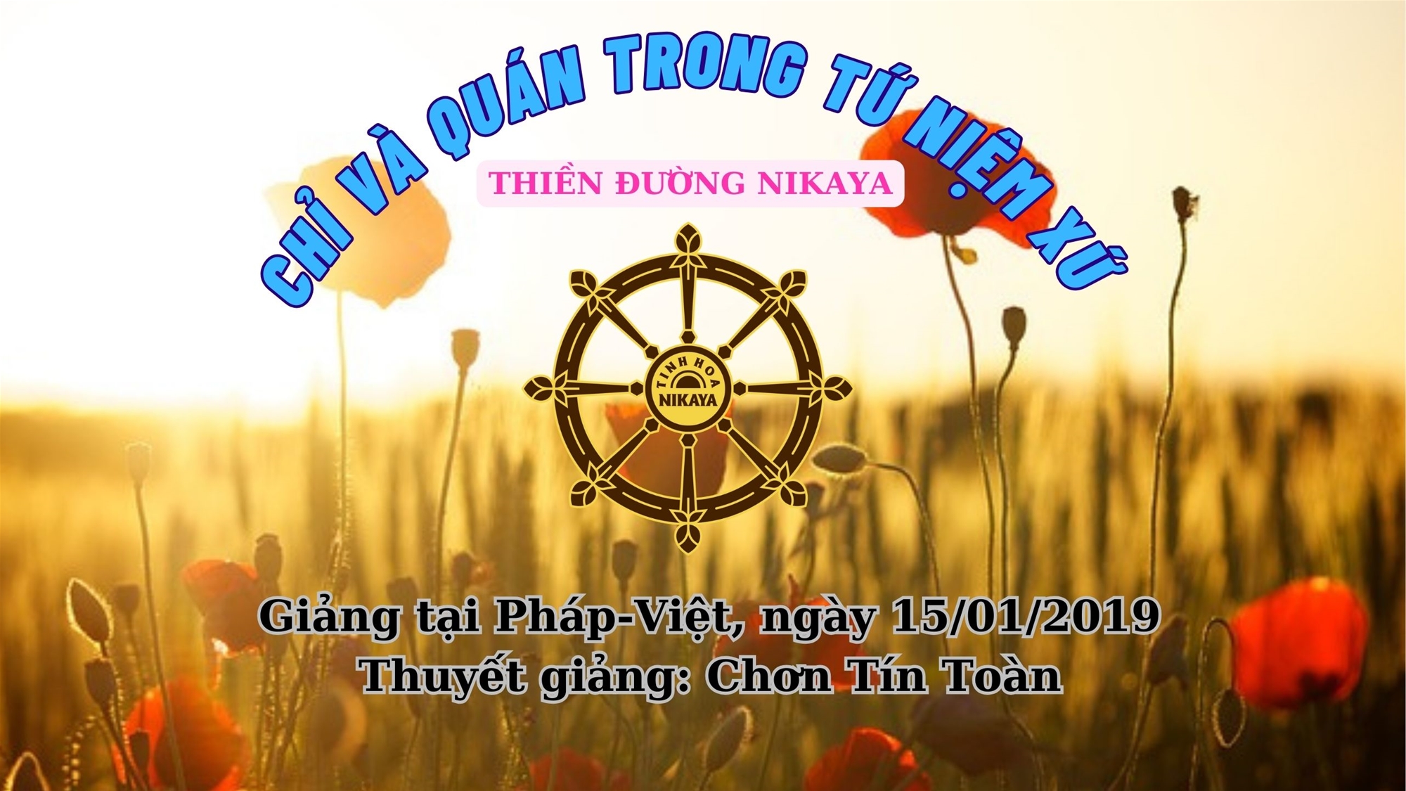 247_ CHỈ VÀ QUÁN TRONG TỨ NIỆM XỨ_ CHƠN TÍN TOÀN