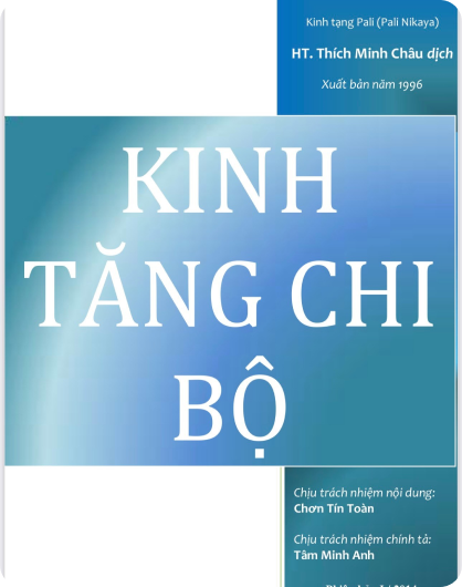 KINH TĂNG CHI BỘ _2014