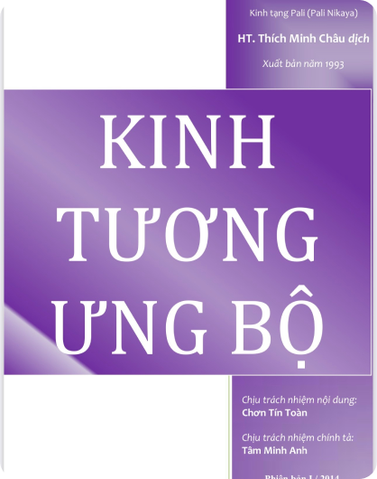 KINH TƯƠNG ƯNG BỘ _2014