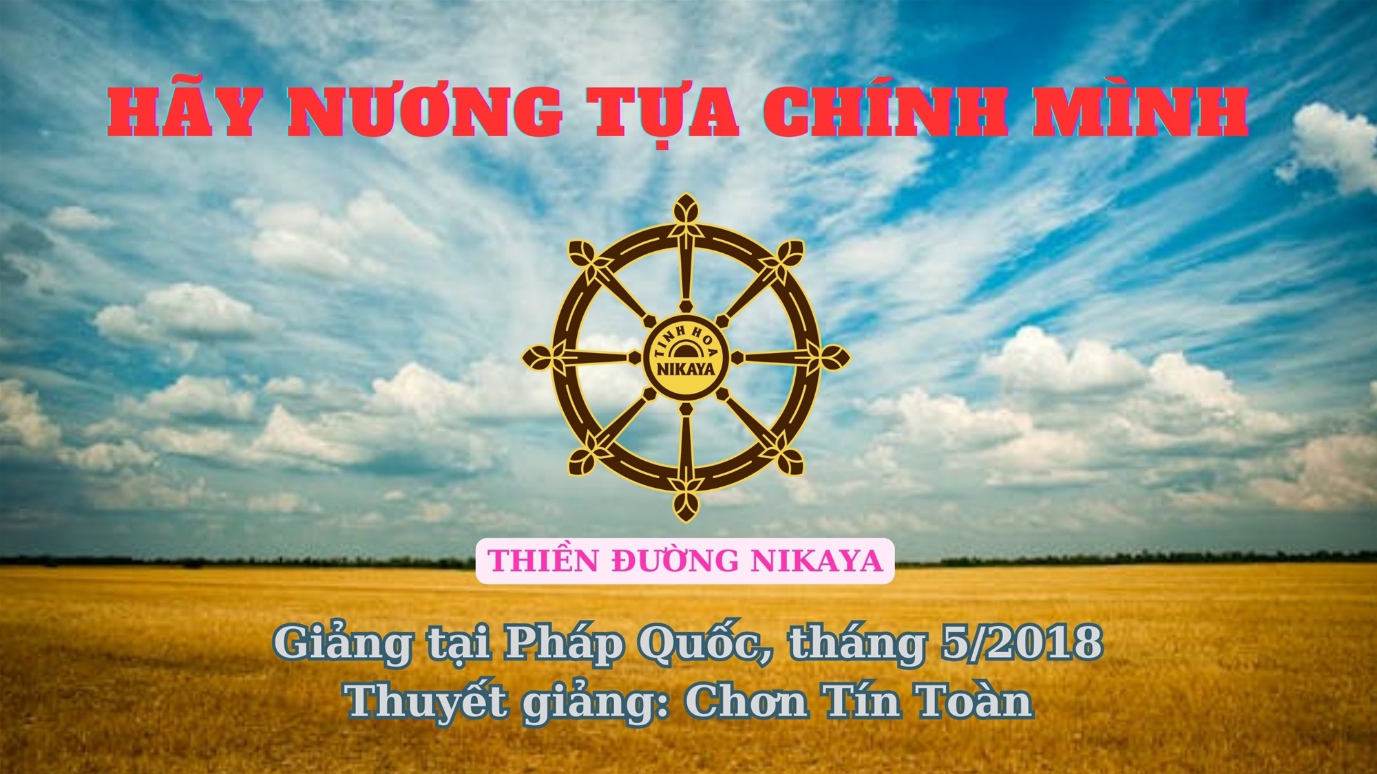 192_ HÃY NƯƠNG TỰA CHÍNH MÌNH_ CHƠN TÍN TOÀN