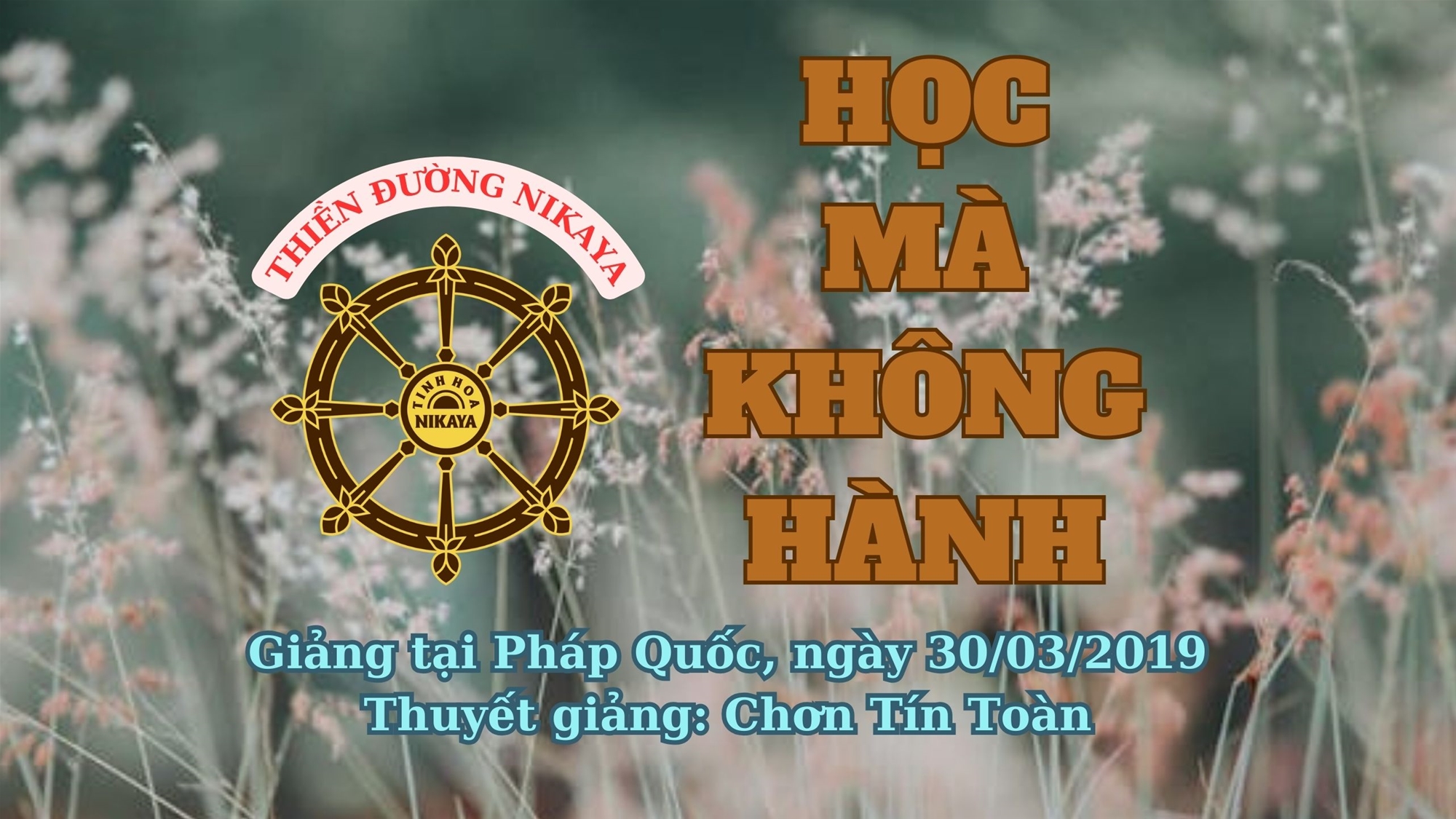 214_ HỌC MÀ KHÔNG HÀNH_ CHƠN TÍN TOÀN
