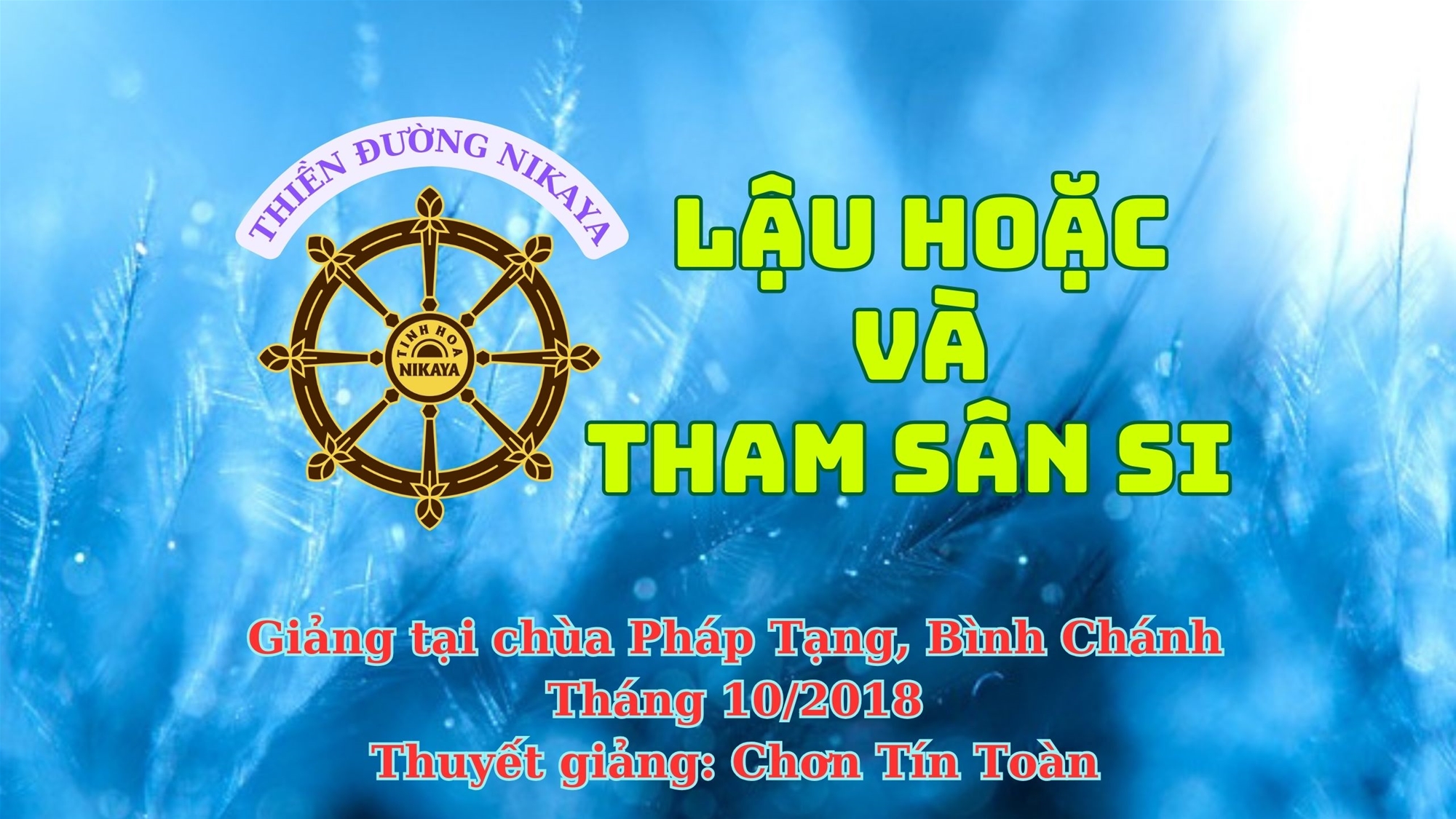 260_ LẬU HOẶC VÀ THAM SÂN SI_ CHƠN TÍN TOÀN