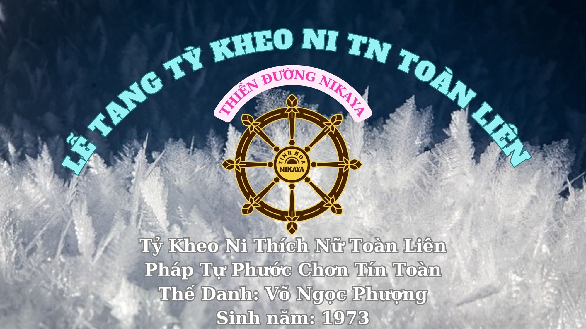 223_ LỄ TANG TỲ KHEO NI TN TOÀN LIÊN_ CHƠN TÍN TOÀN