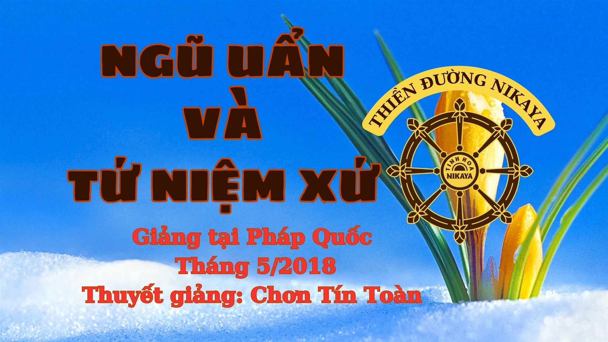 27_ NGŨ UẨN VÀ TỨ NIỆM XỨ_ CHƠN TÍN TOÀN