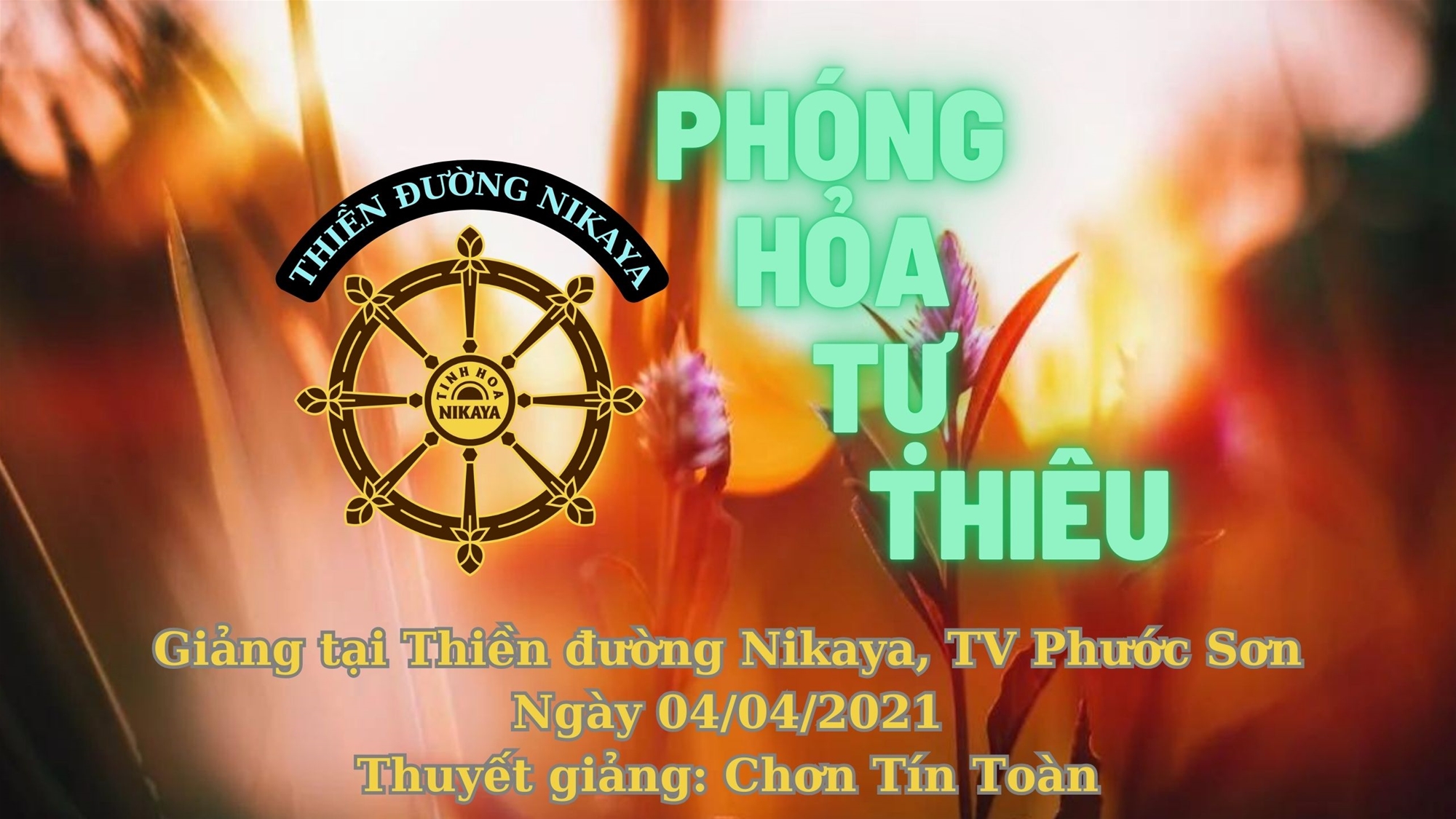 195_ PHÓNG HỎA TỰ THIÊU_ CHƠN TÍN TOÀN