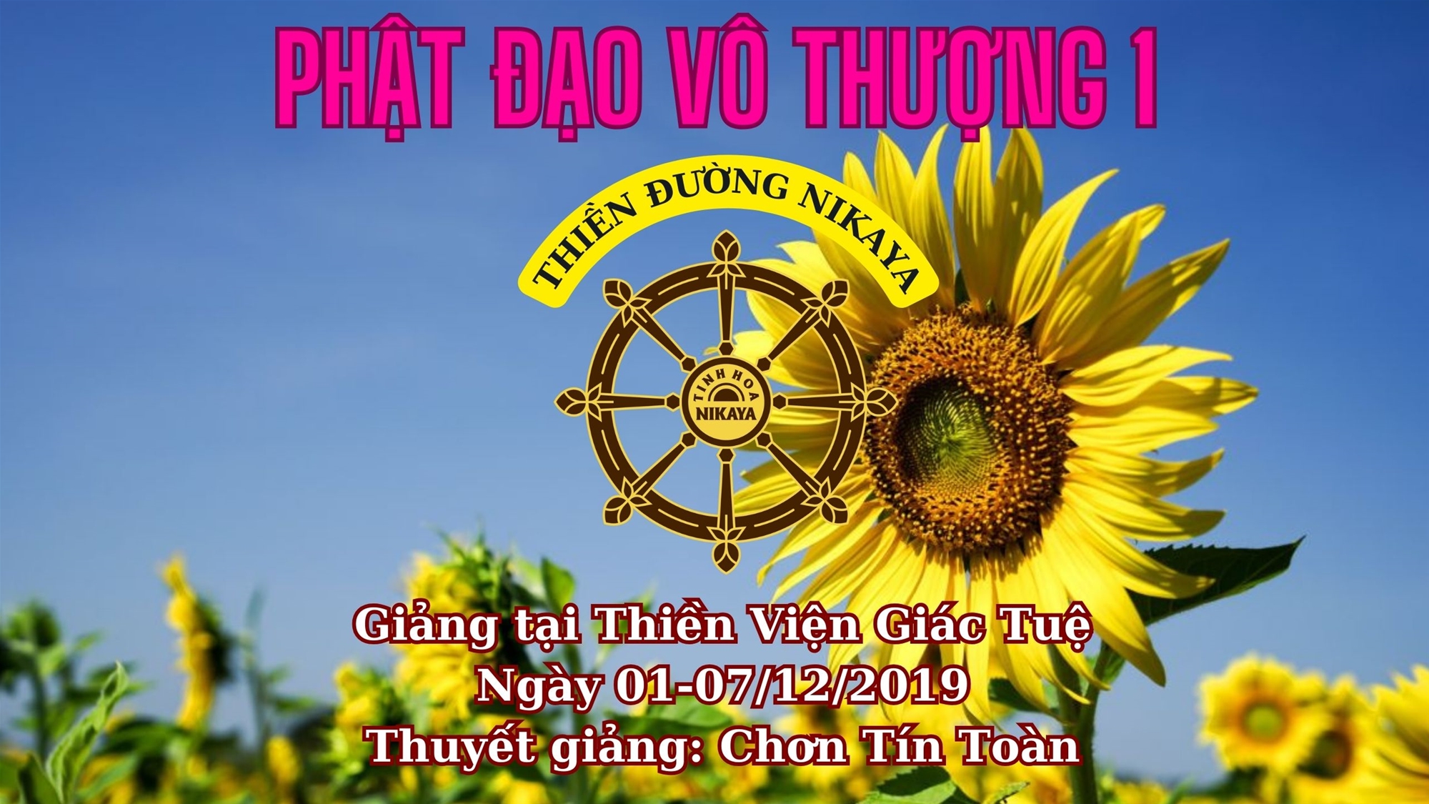 136_ PHẬT ĐẠO VÔ THƯỢNG 1_ CHƠN TÍN TOÀN 