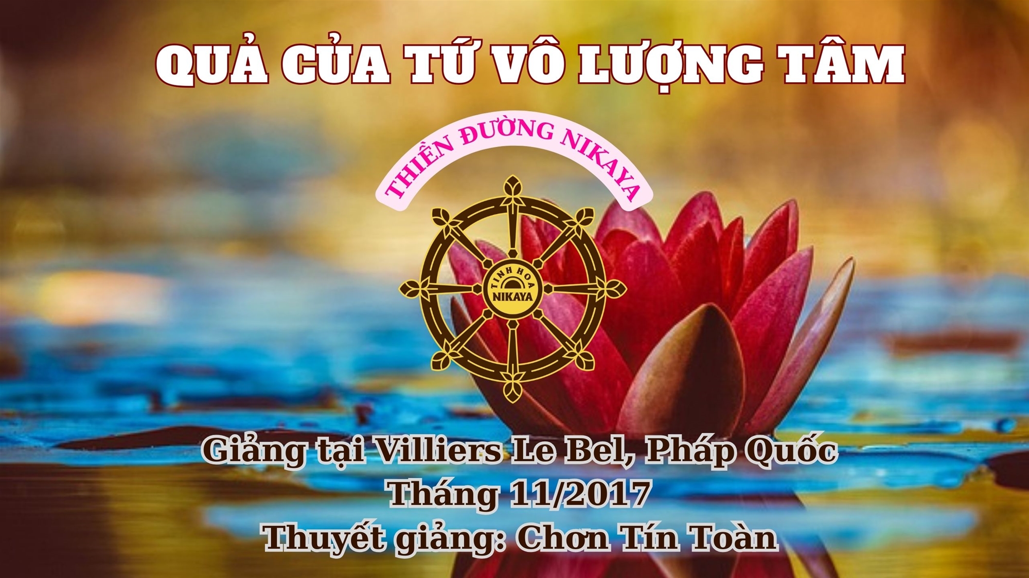 231_ QUẢ CỦA TỨ VÔ LƯỢNG TÂM_ CHƠN TÍN TOÀN