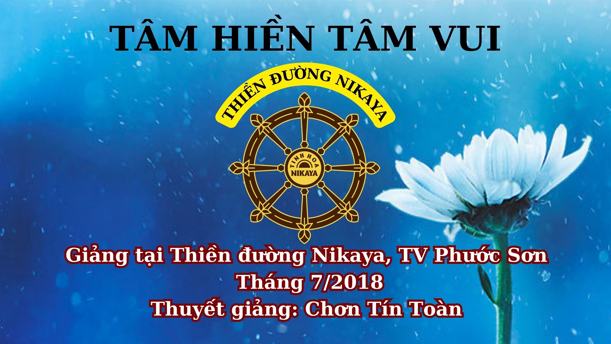 65_ TÂM HIỀN TÂM VUI_ CHƠN TÍN TOÀN