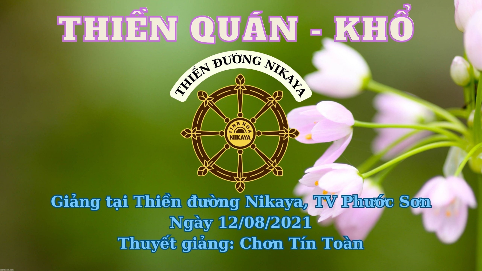 92_ THIỀN QUÁN - KHỔ_ CHƠN TÍN TOÀN
