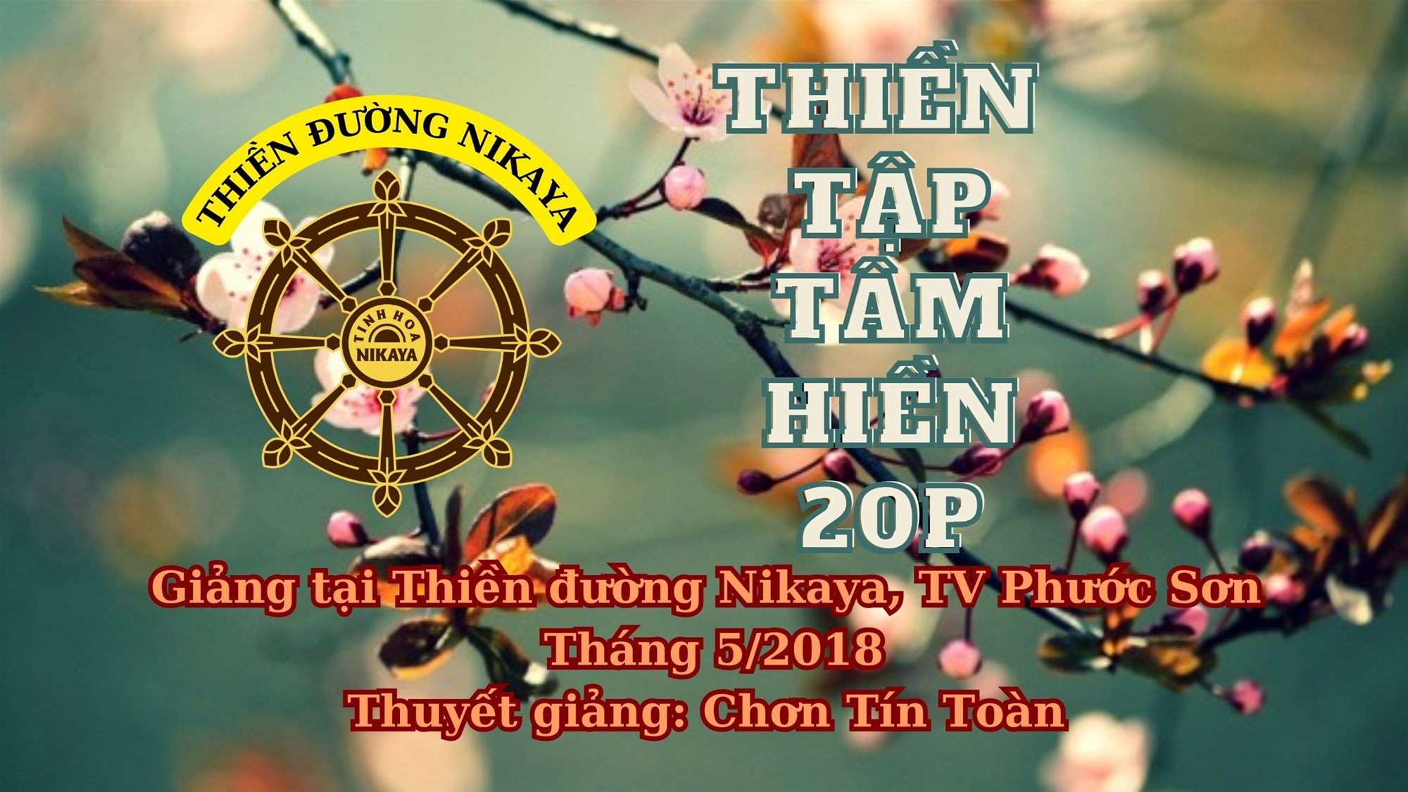69_ THIỀN TẬP TÂM HIỀN 20P_ CHƠN TÍN TOÀN