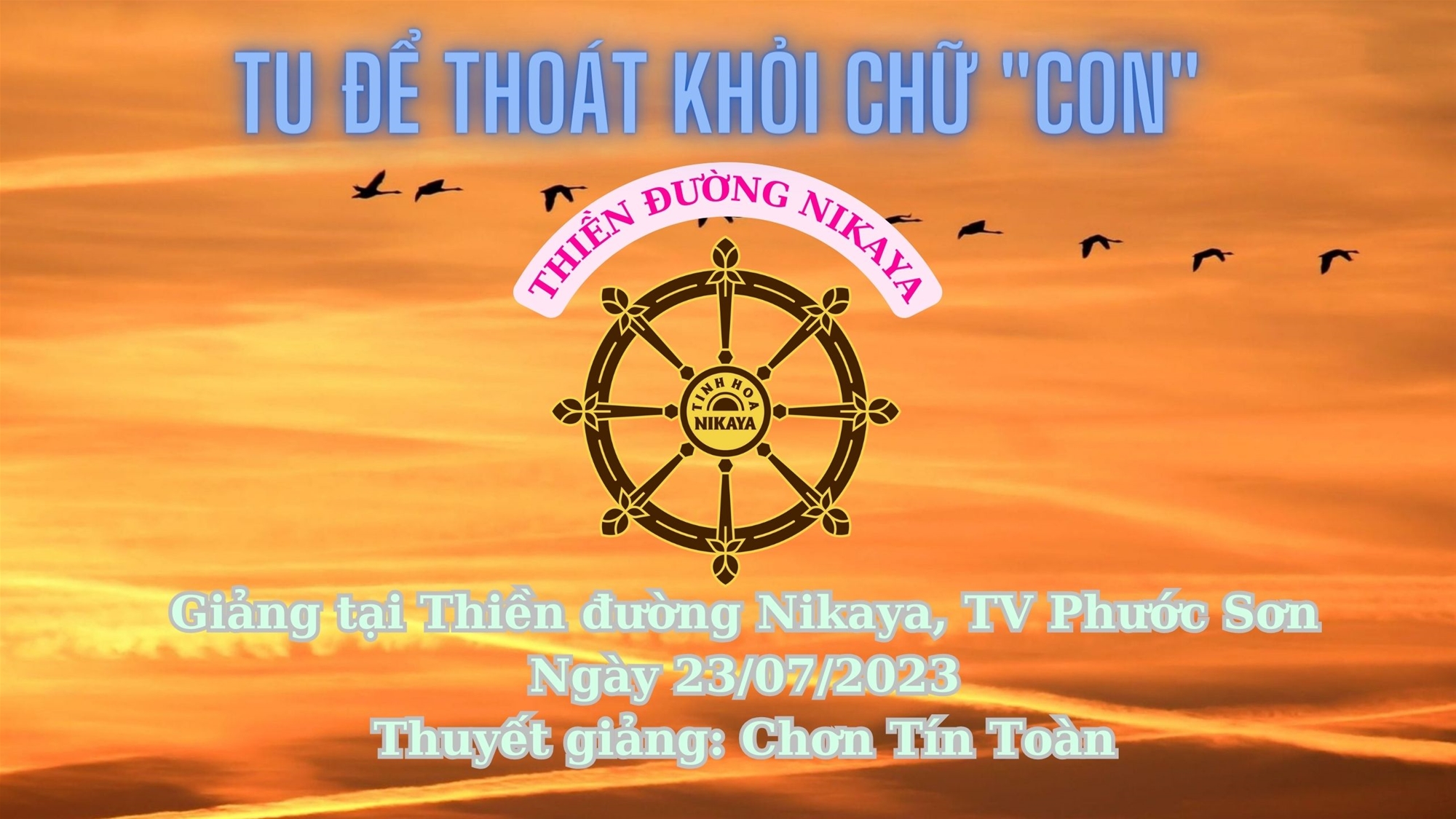 132_ TU ĐỂ THOÁT KHỎI CHỮ 