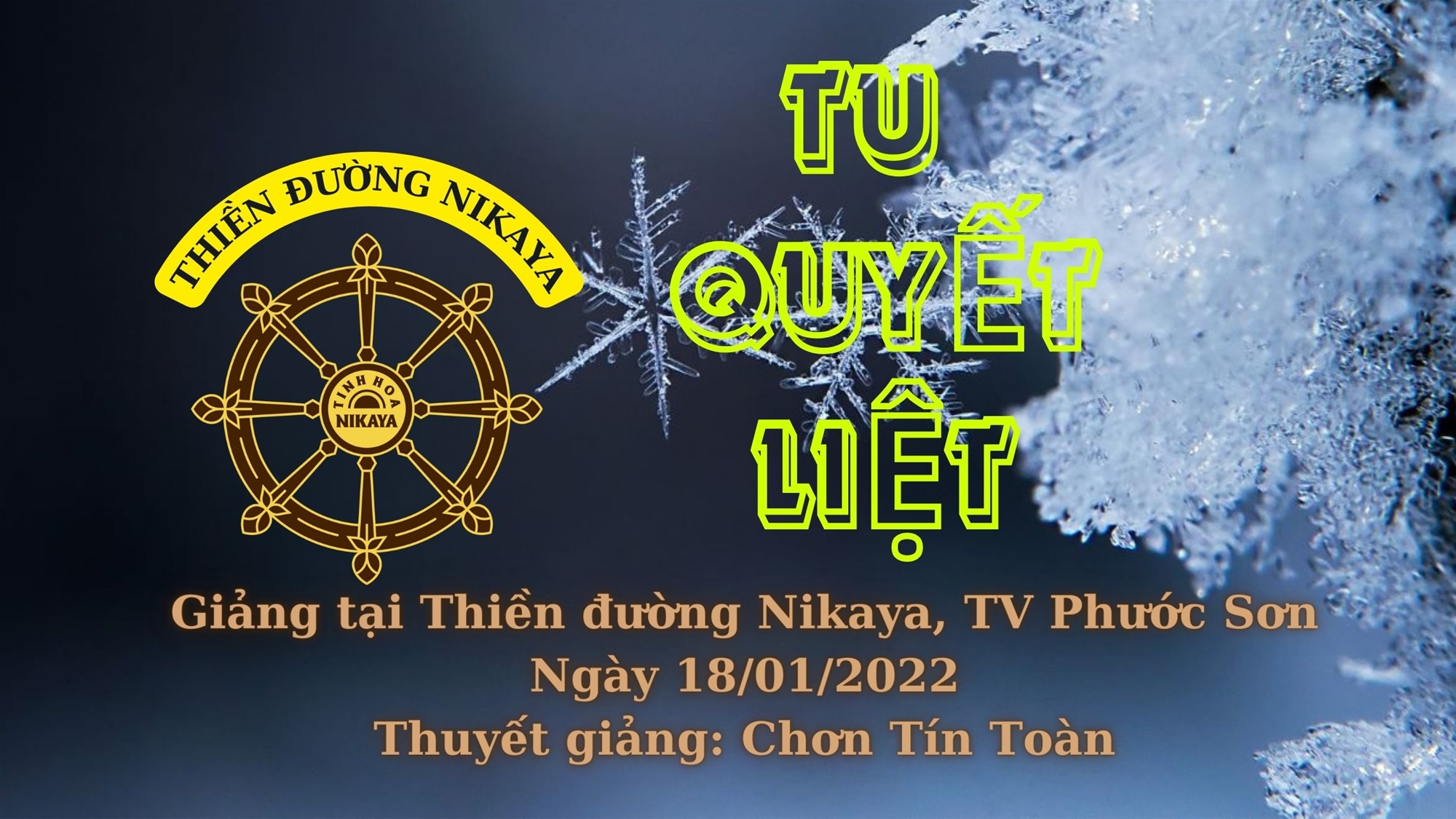 140_ TU QUYẾT LIỆT_ CHƠN TÍN TOÀN