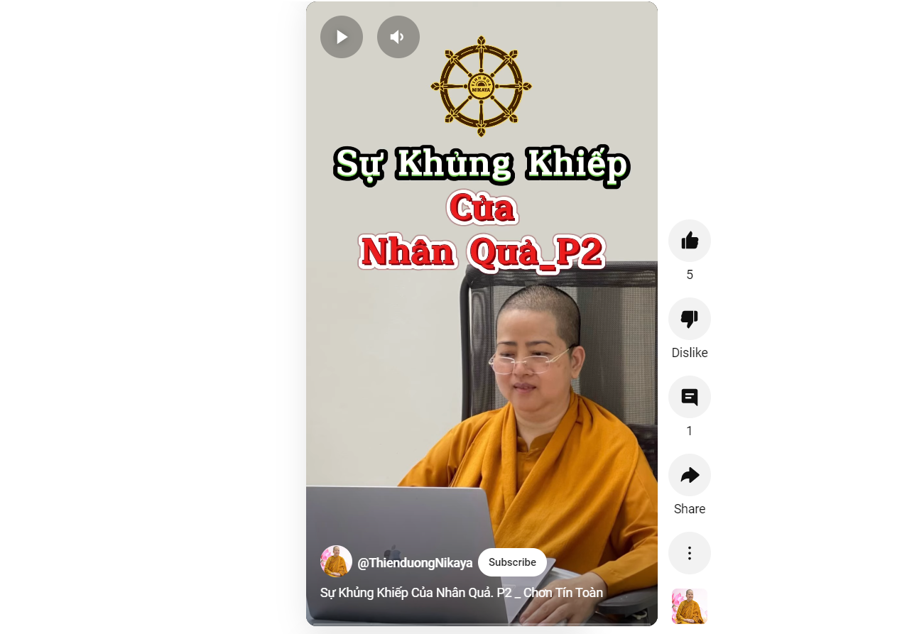 SỰ KHỦNG KHIẾP CỦA NHÂN QUẢ P.2_ CHƠN TÍN TOÀN