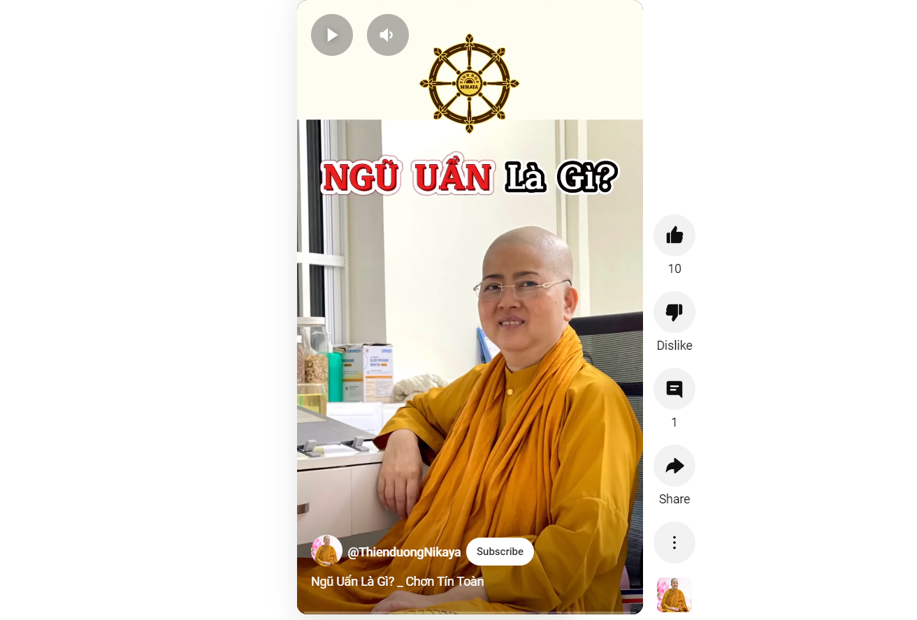 NGŨ UẨN LÀ GÌ?_ CHƠN TÍN TOÀN