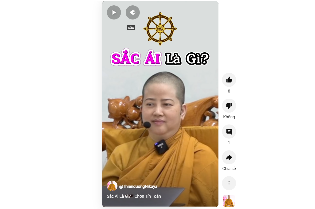 SẮC ÁI LÀ GÌ?_ CHƠN TÍN TOÀN