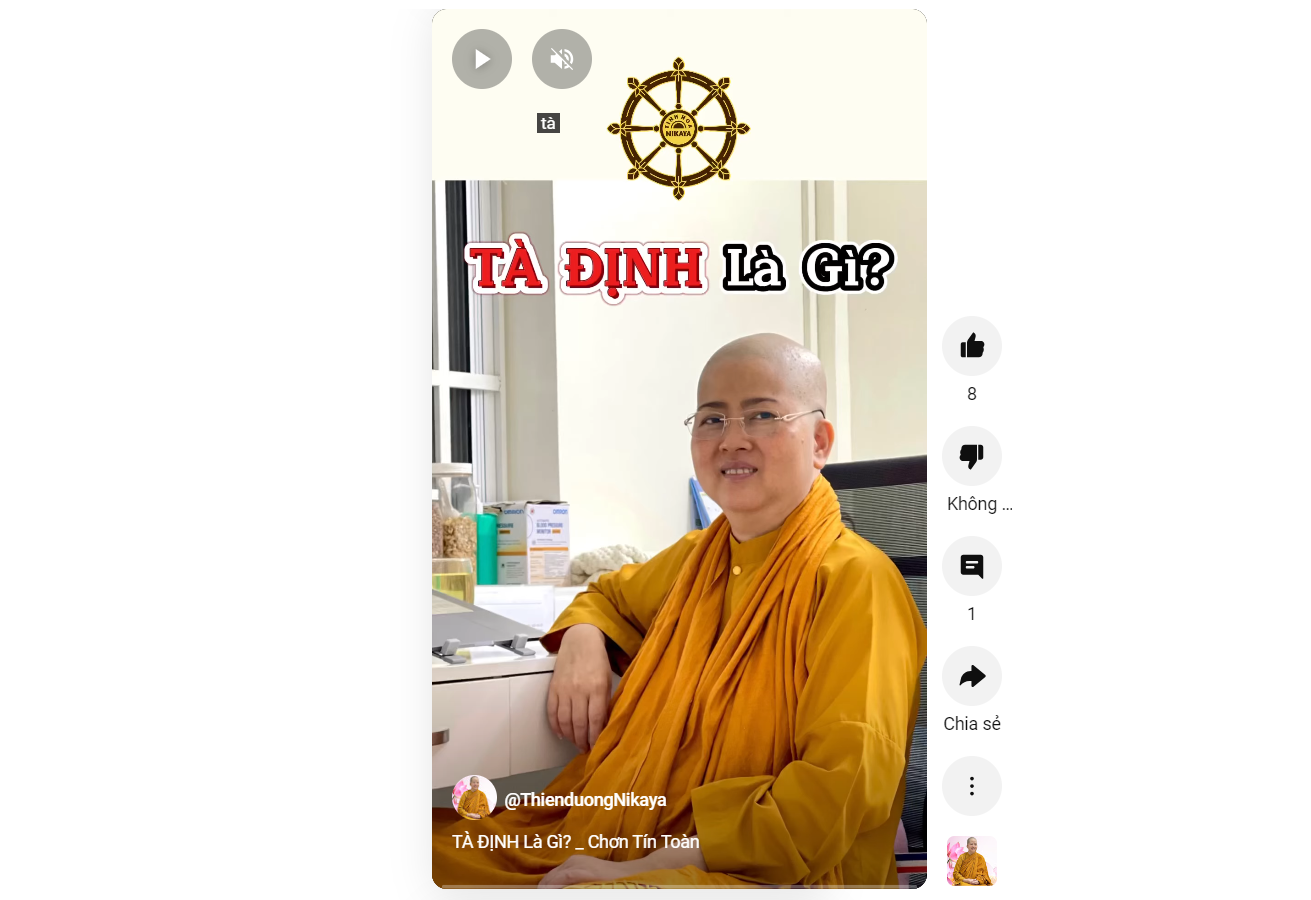 TÀ ĐỊNH LÀ GÌ?_ CHƠN TÍN TOÀN