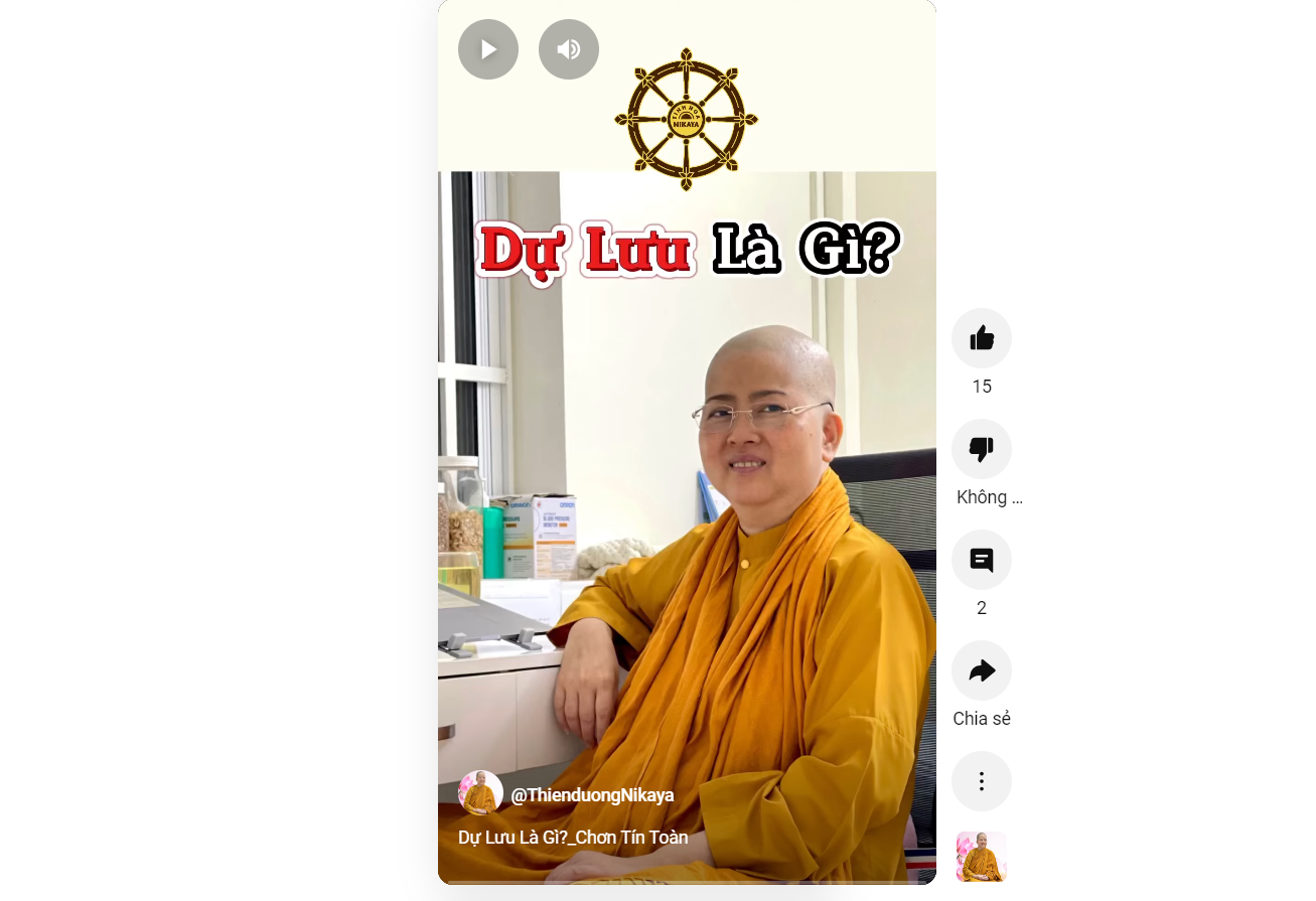 DỰ LƯU LÀ GÌ?_ CHƠN TÍN TOÀN