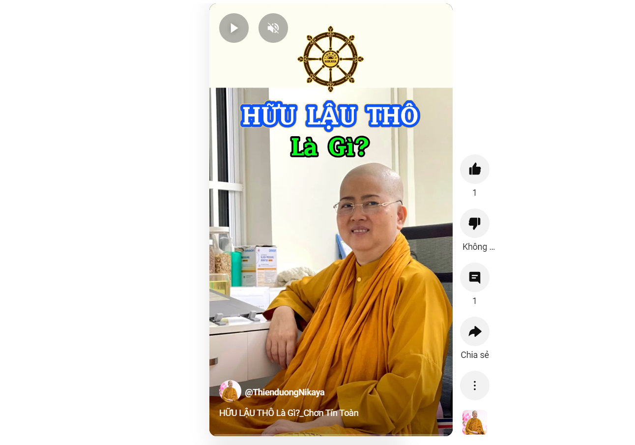 HỮU LẬU THÔ LÀ GÌ?_ CHƠN TÍN TOÀN