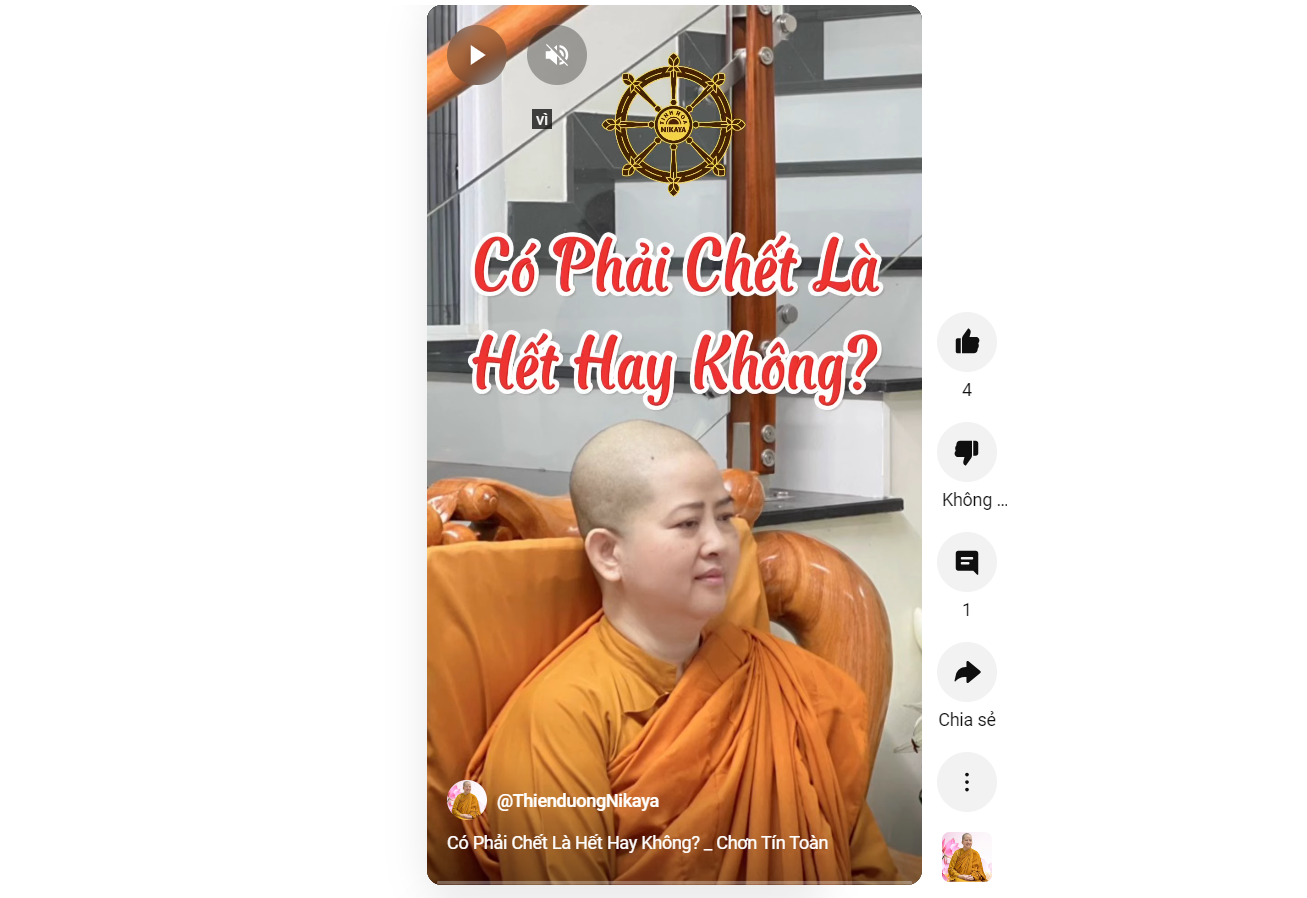 CÓ PHẢI CHẾT LÀ HẾT HAY KHÔNG?_ CHƠN TÍN TOÀN