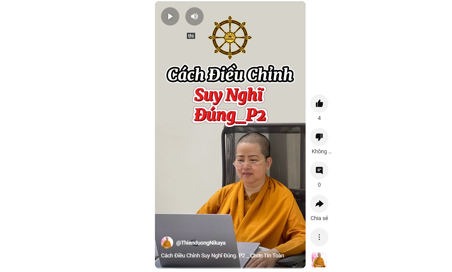 CÁCH ĐIỀU CHỈNH SUY NGHĨ ĐÚNG P.2_ CHƠN TÍN TOÀN