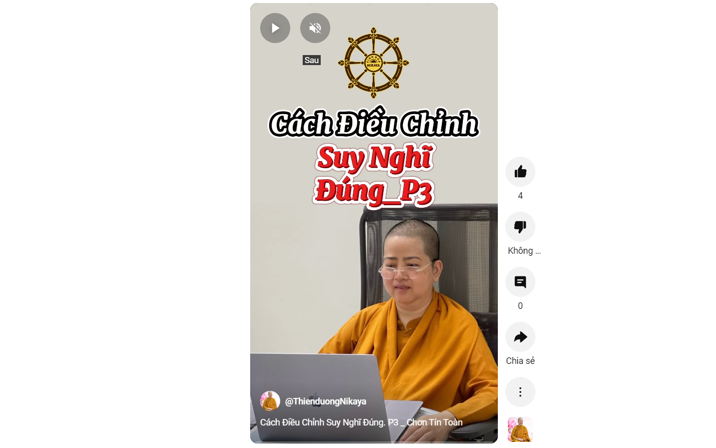 CÁCH ĐIỀU CHỈNH SUY NGHĨ ĐÚNG P.3_ CHƠN TÍN TOÀN