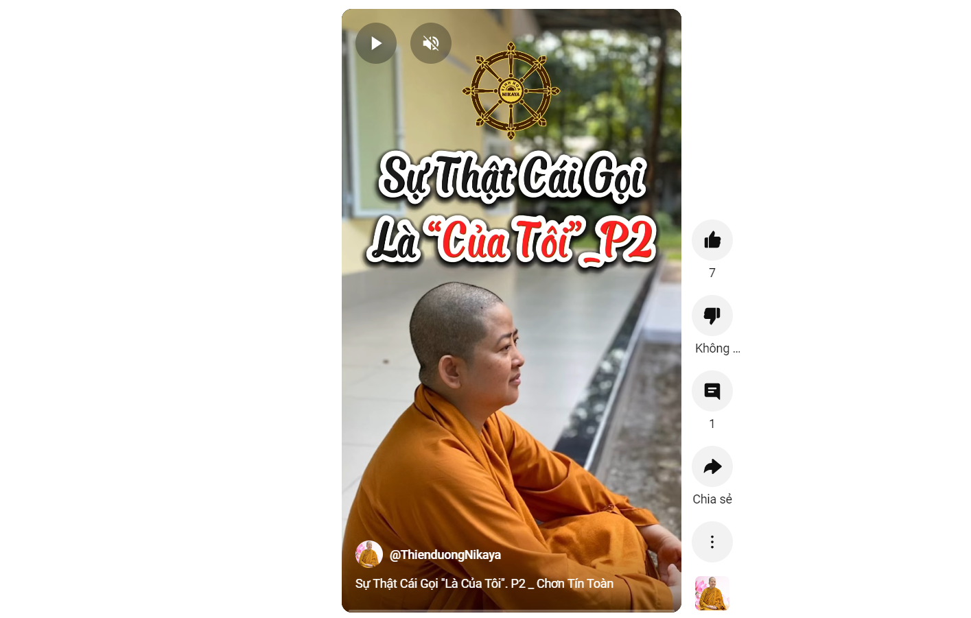 SỰ THẬT CÁI GỌI LÀ