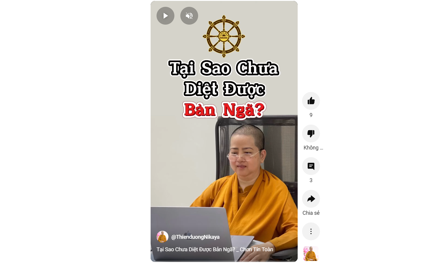 TẠI SAO CHƯA DIỆT ĐƯỢC BẢN NGẪ_ CHƠN TÍN TOÀN