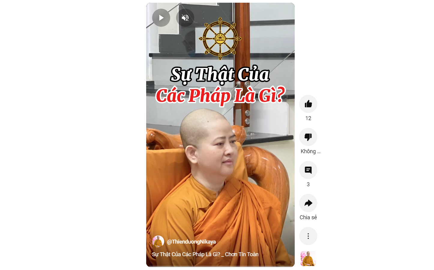 SỰ THẬT CỦA CÁC PHÁP LÀ GÌ?_ CHƠN TÍN TOÀN