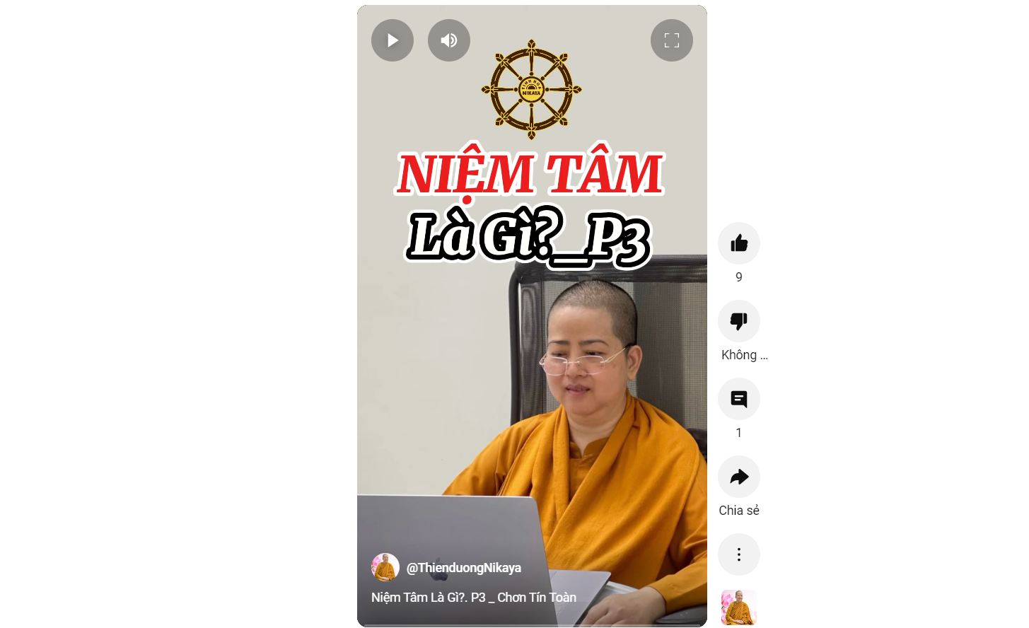 NIỆM TÂM LÀ GÌ? P.3_ CHƠN TÍN TOÀN