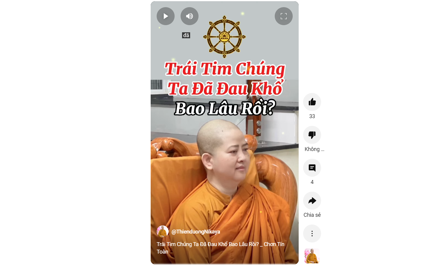 TRÁI TIM CHÚNG TA ĐÃ ĐAU KHỔ BAO LÂU RỒI?_ CHƠN TÍN TOÀN