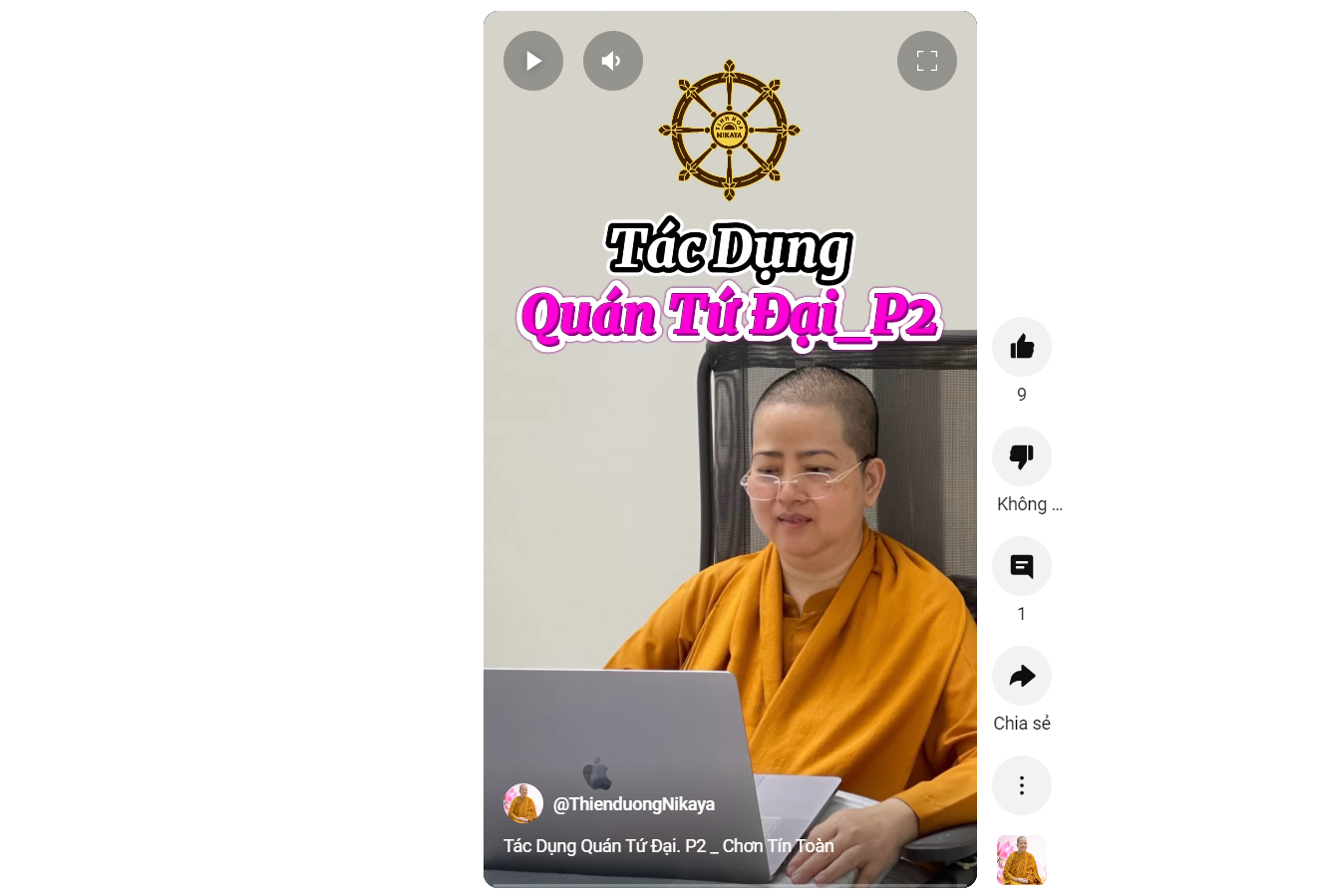 TÁC DỤNG QUÁN TỨ ĐẠI P.2_ CHƠN TÍN TOÀN