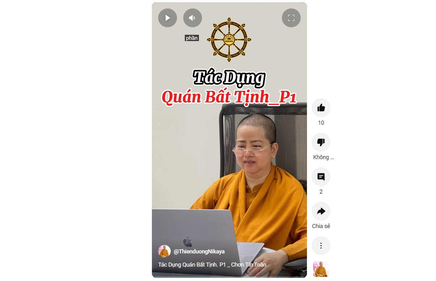 TÁC DỤNG QUÁN BẤT TỊNH P.1_ CHƠN TÍN TOÀN