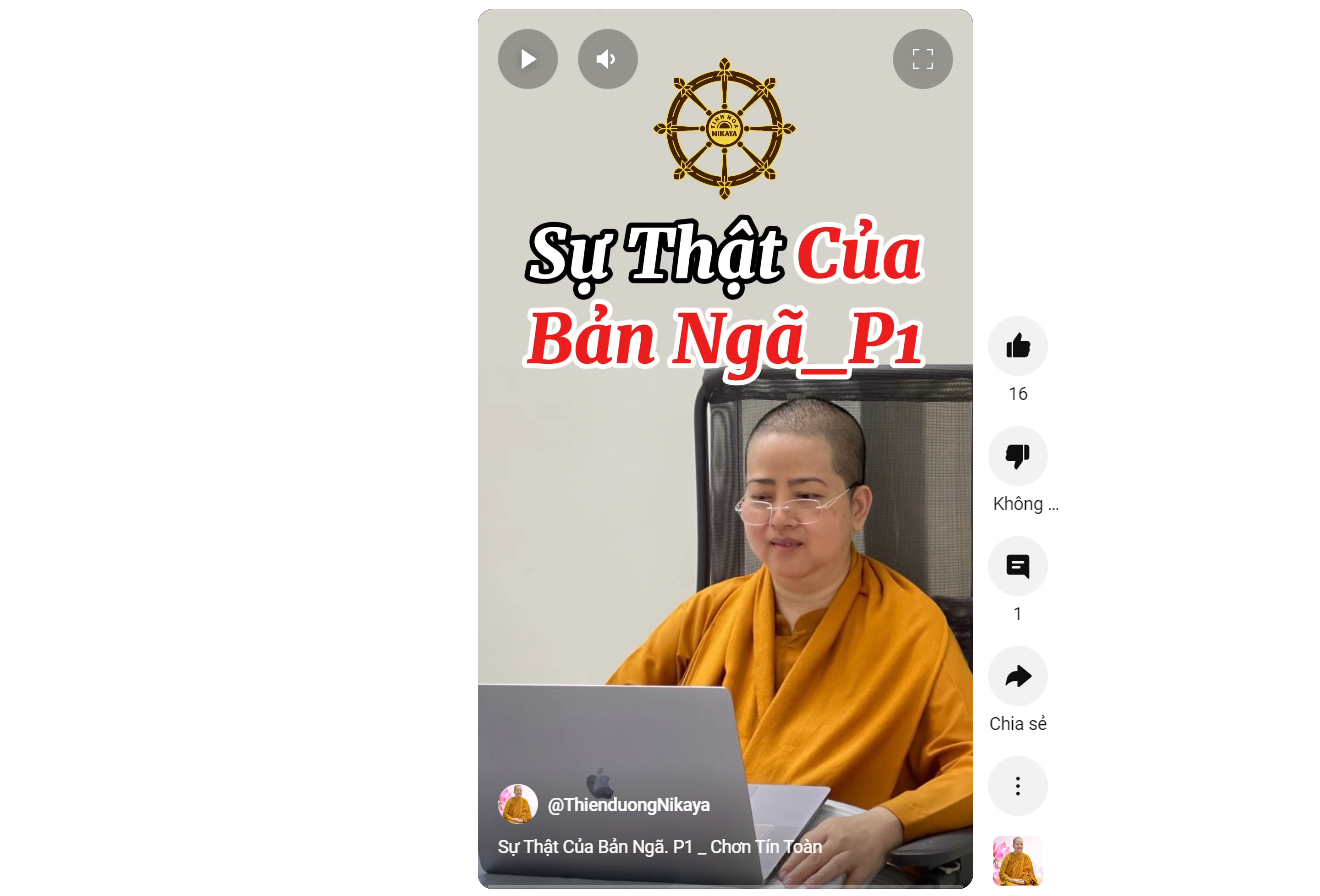 SỰ THẬT CỦA BẢN NGÃ P.1_ CHƠN TÍN TOÀN