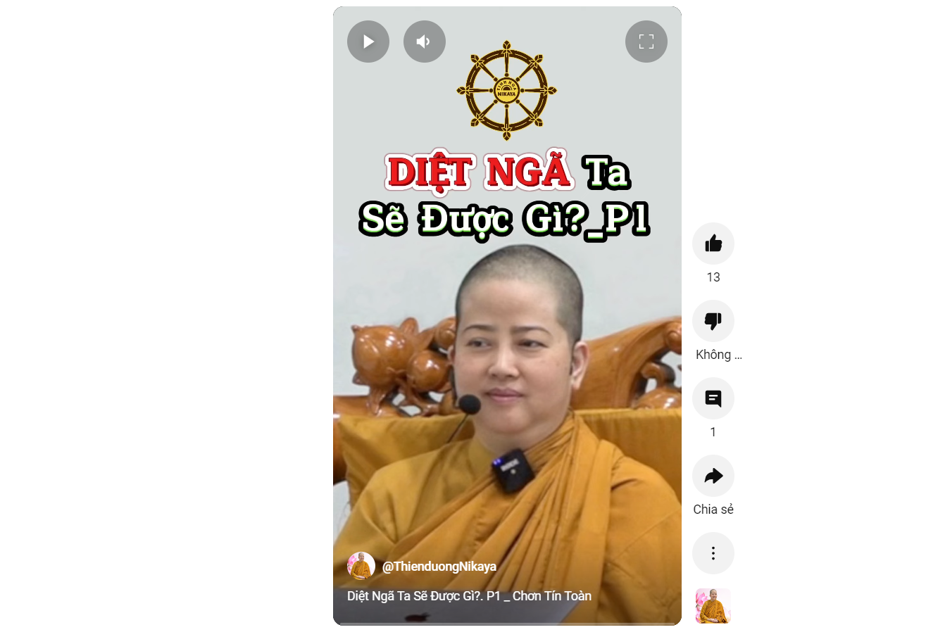 DIỆT NGÃ TA SẼ ĐƯỢC GÌ? P.1_ CHƠN TÍN TOÀN