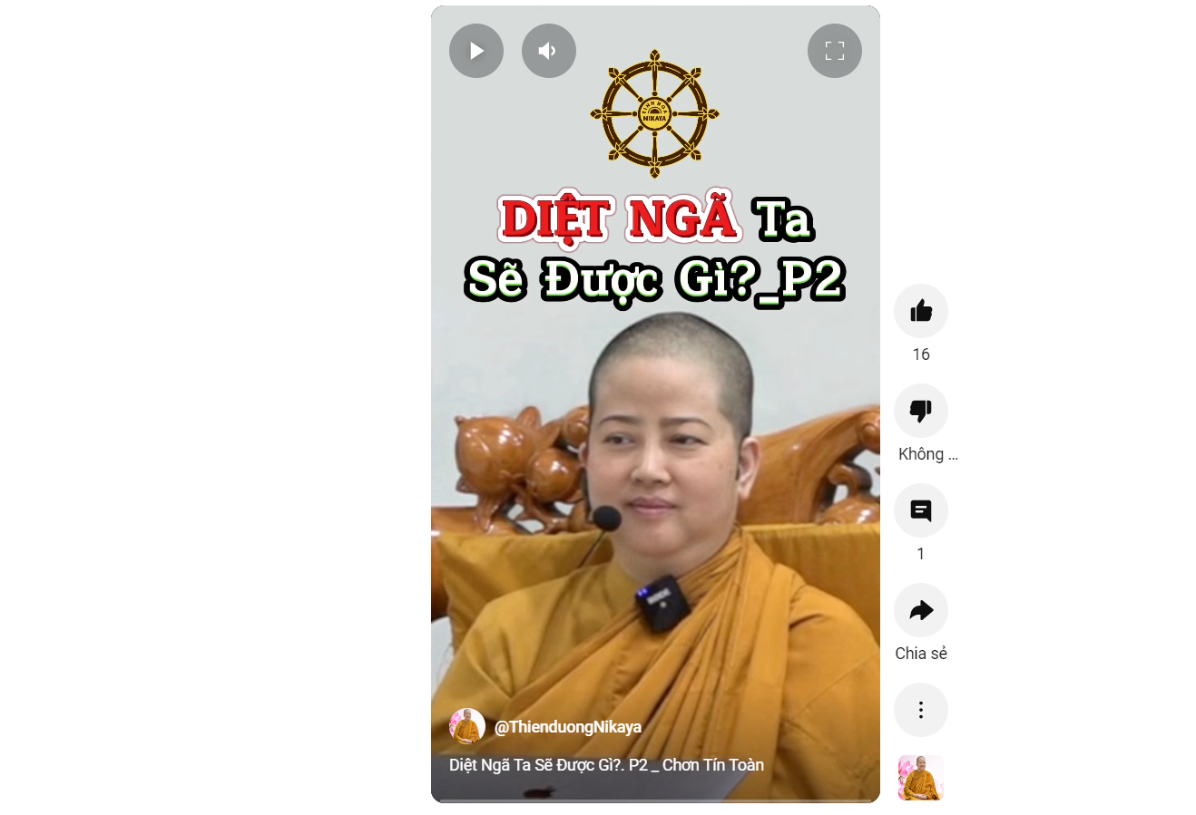 DIỆT NGÃ TA SẼ ĐƯỢC GÌ? P.2_ CHƠN TÍN TOÀN