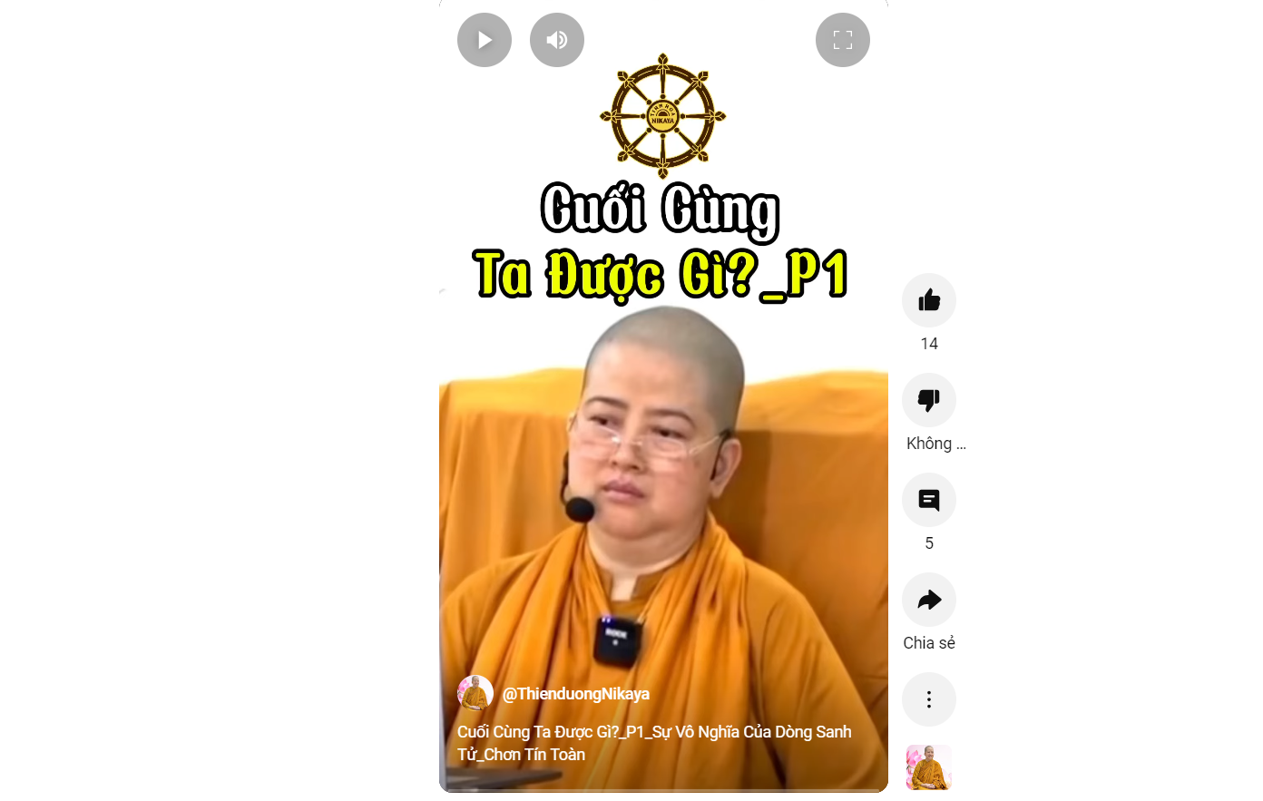 CUỐI CÙNG TA ĐƯỢC GÌ? P.1_ CHƠN TÍN TOÀN