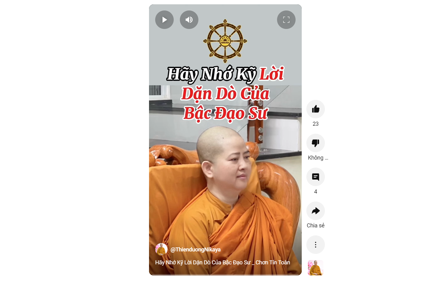 HÃY NHỚ KỸ LỜI DẶN DÒ CỦA BẬC ĐẠO SƯ_ CHƠN TÍN TOÀN