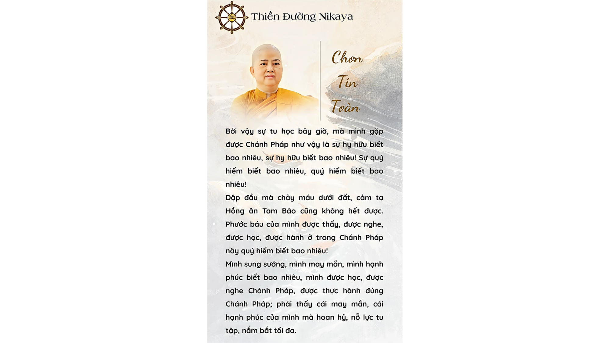 HIẾM LẮM MỚI ĐƯỢC NHƯ NGÀY HÔM NAY _ CHƠN TÍN TOÀN