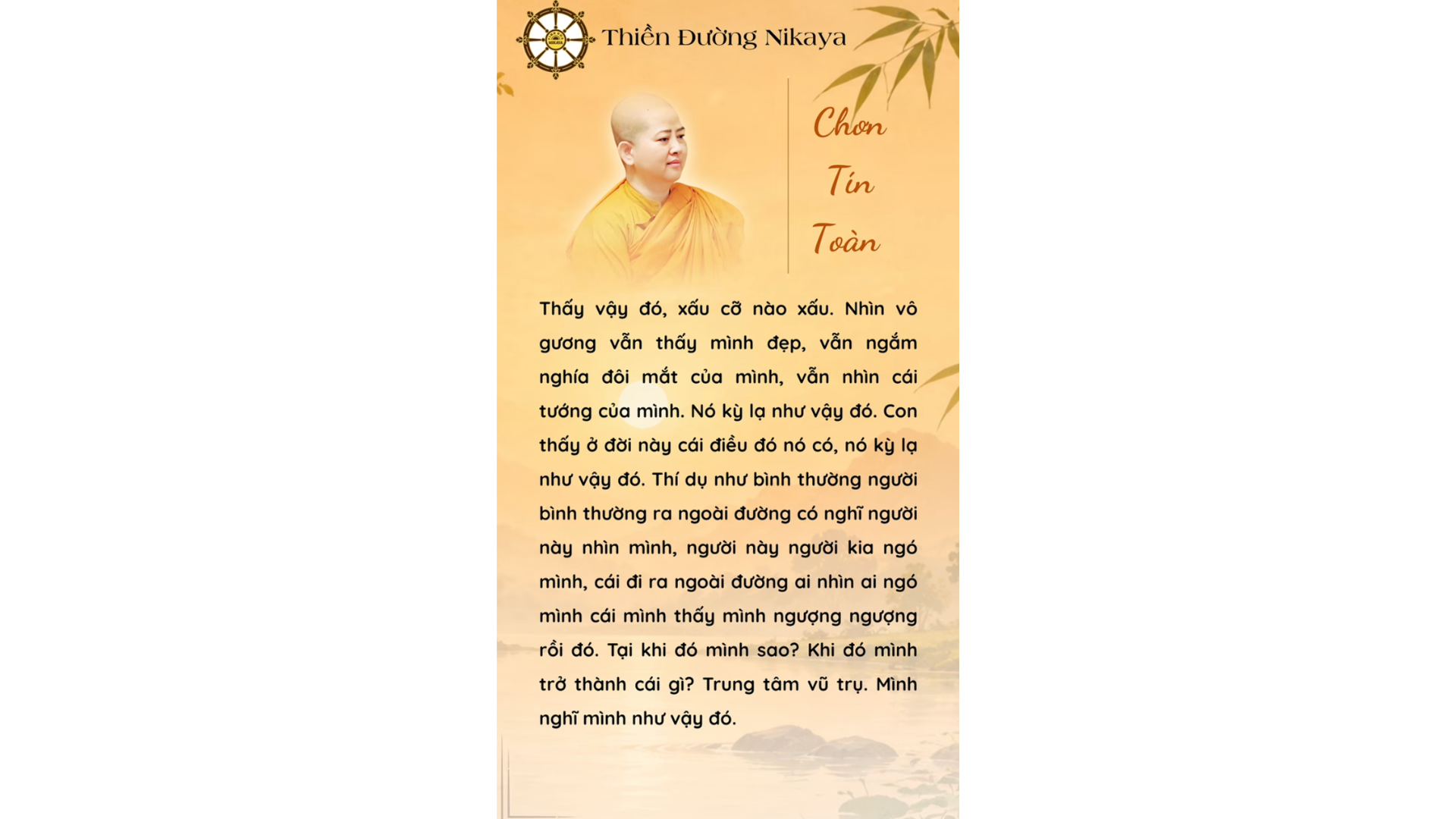 THÂN KIẾN ÁM ẢNH CHÚNG TA ĐẾN MỨC NÀO? _ CHƠN TÍN TOÀN