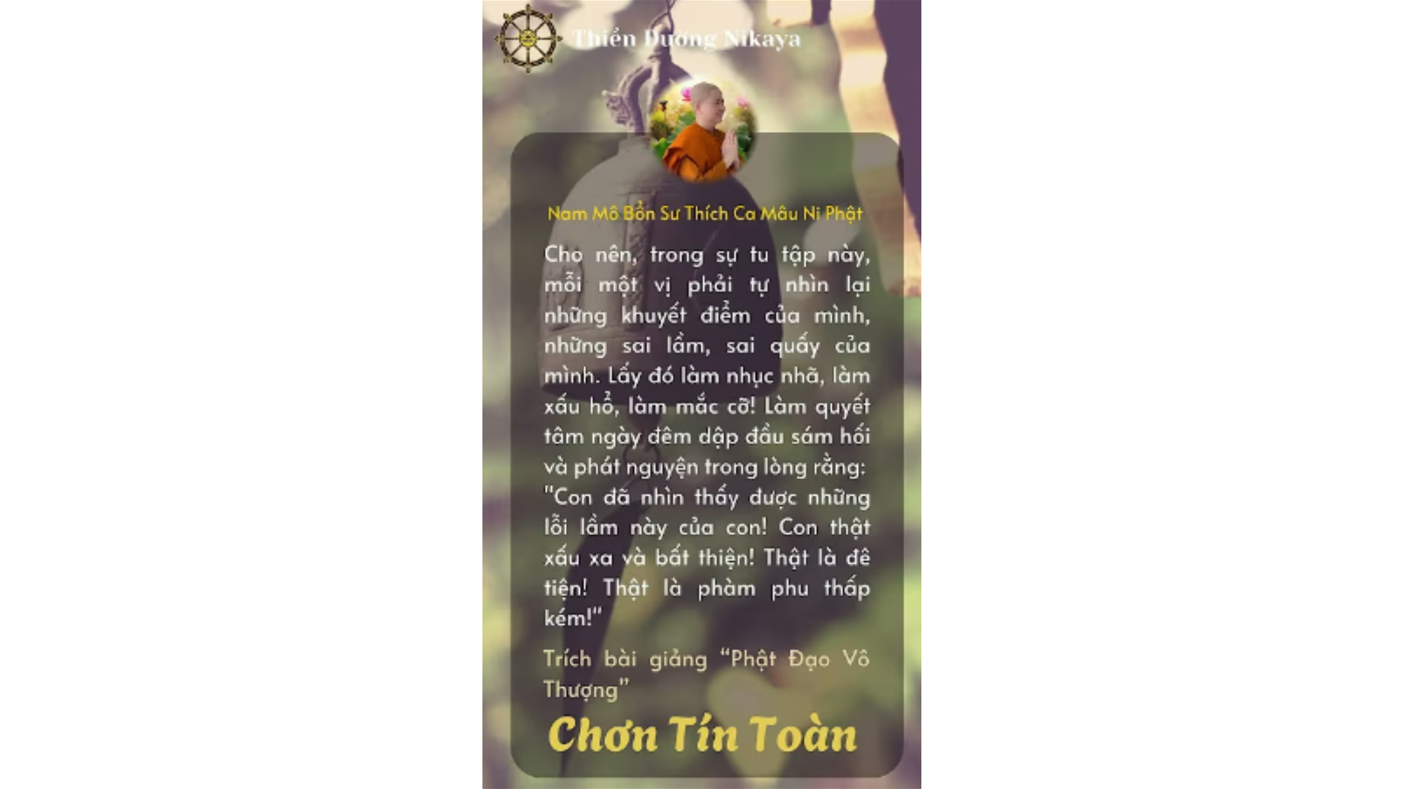 XẤU HỔ - KHÔNG PHẢI YẾU ĐUỐI, MÀ LÀ TRÍ TUỆ _ CHƠN TÍN TOÀN