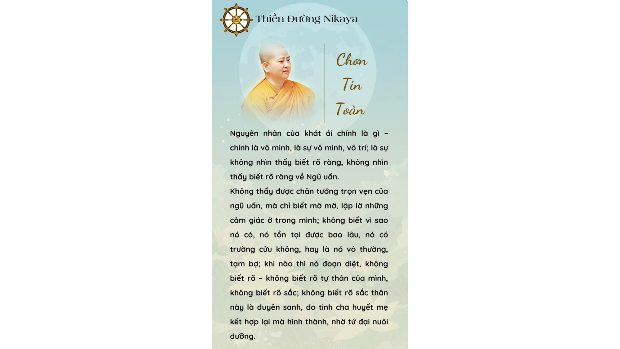 SỰ THẬT MÀ CHÚNG TA HAY LÃNG QUÊN _ CHƠN TÍN TOÀN