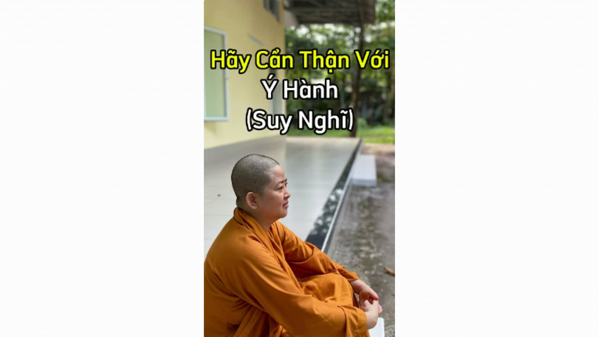 HÃY CẨN THẬN VỚI Ý HÀNH (SUY NGHĨ) _ CHƠN TÍN TOÀN