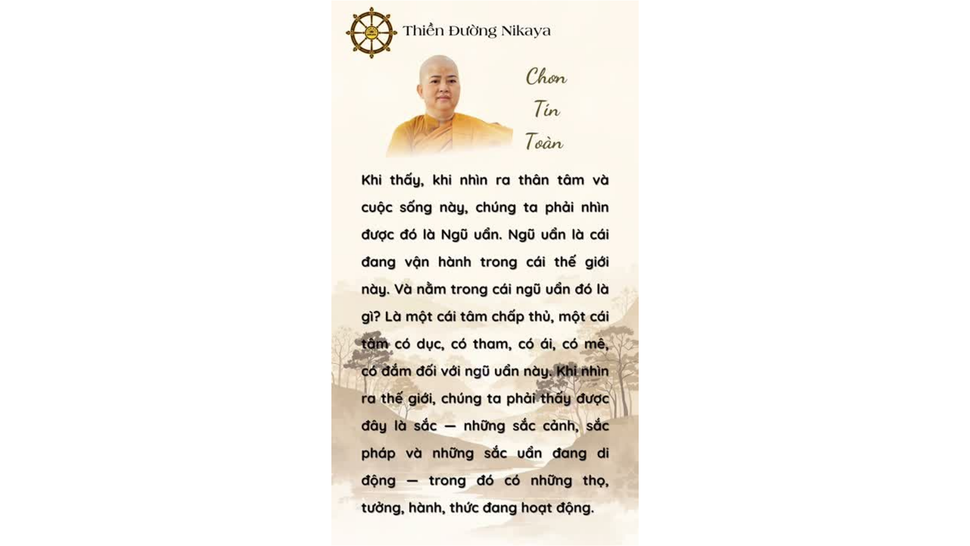 BÊN TRONG THÂN TÂM NÀY LÀ GÌ? _ CHƠN TÍN TOÀN