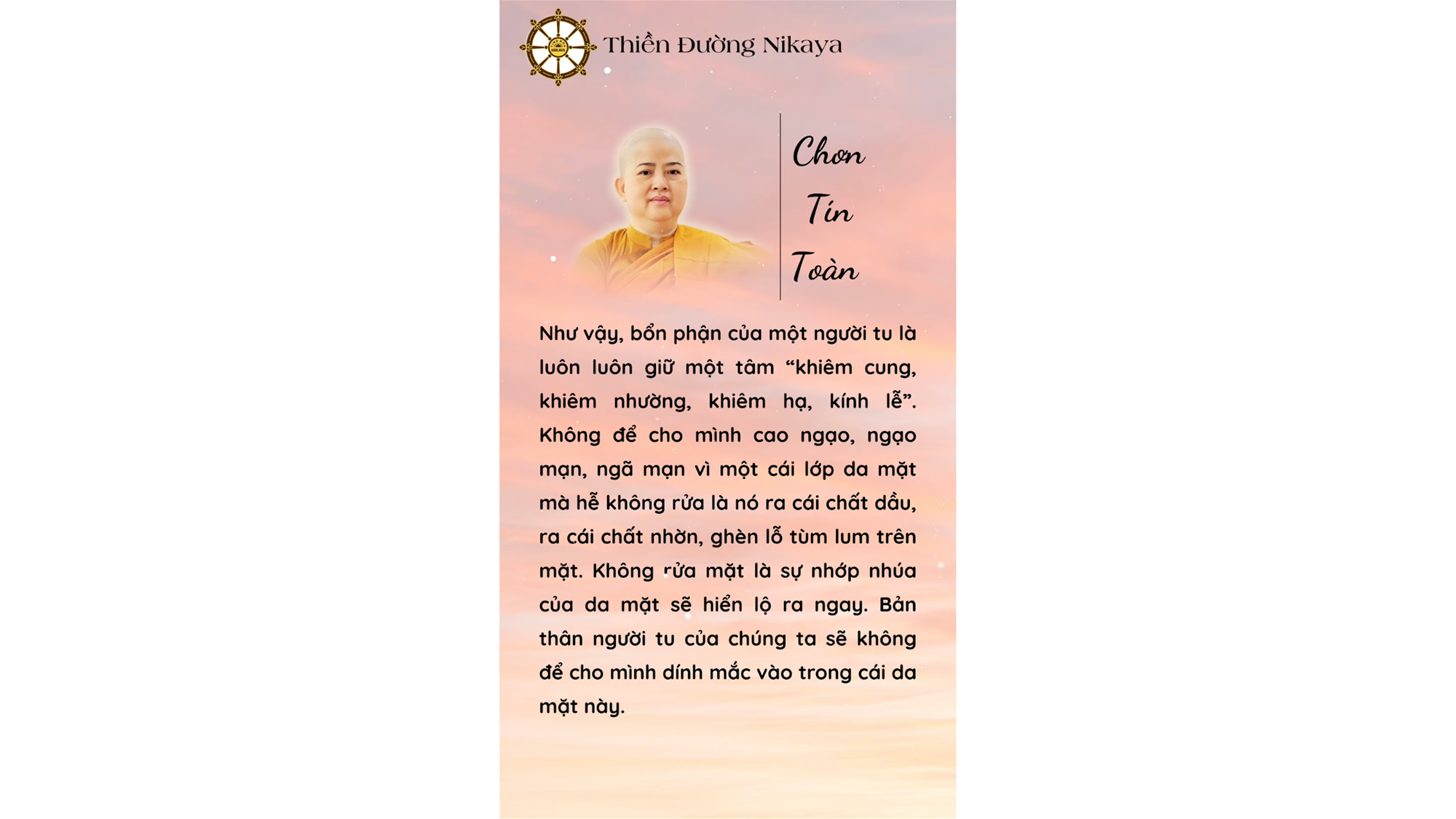 CHỈ LÀ LỚP DA VÔ THƯỜNG - MÀ SAO 