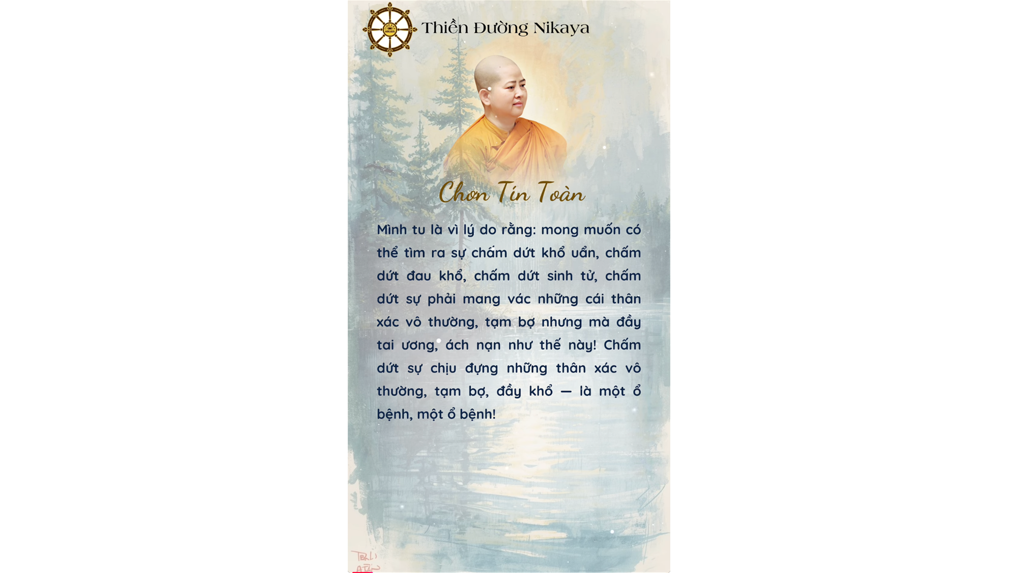 CHÚNG TA ĐANG MANG VÁC MỘT 