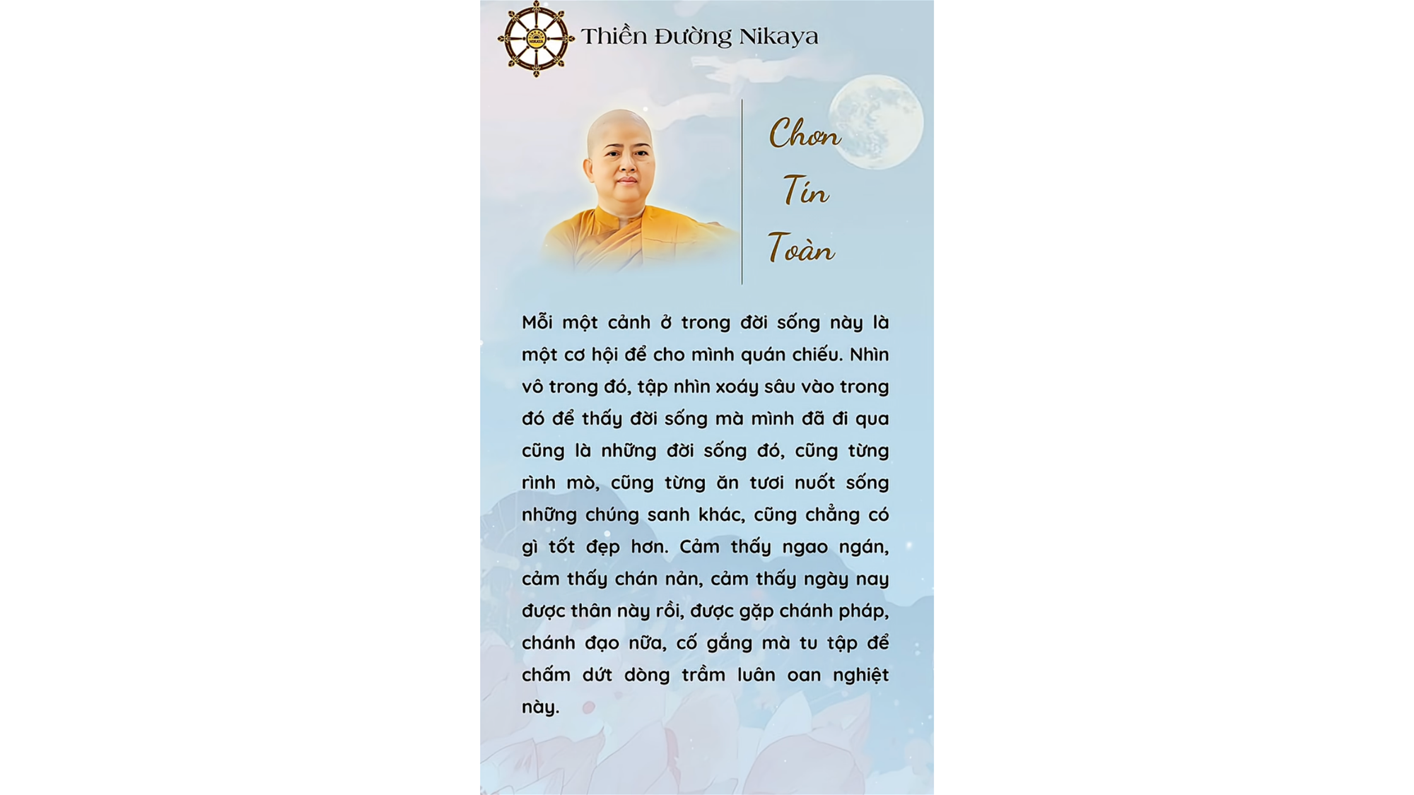 DÒNG SANH TỬ NÀY THẬT OAN NGHIỆT! _ CHƠN TÍN TOÀN